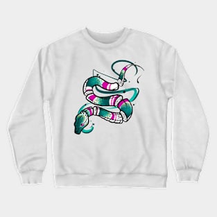 snake Crewneck Sweatshirt